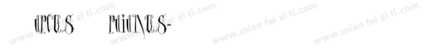 Marcus Traianus字体转换
